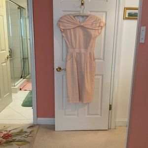 Peach dress Size 8